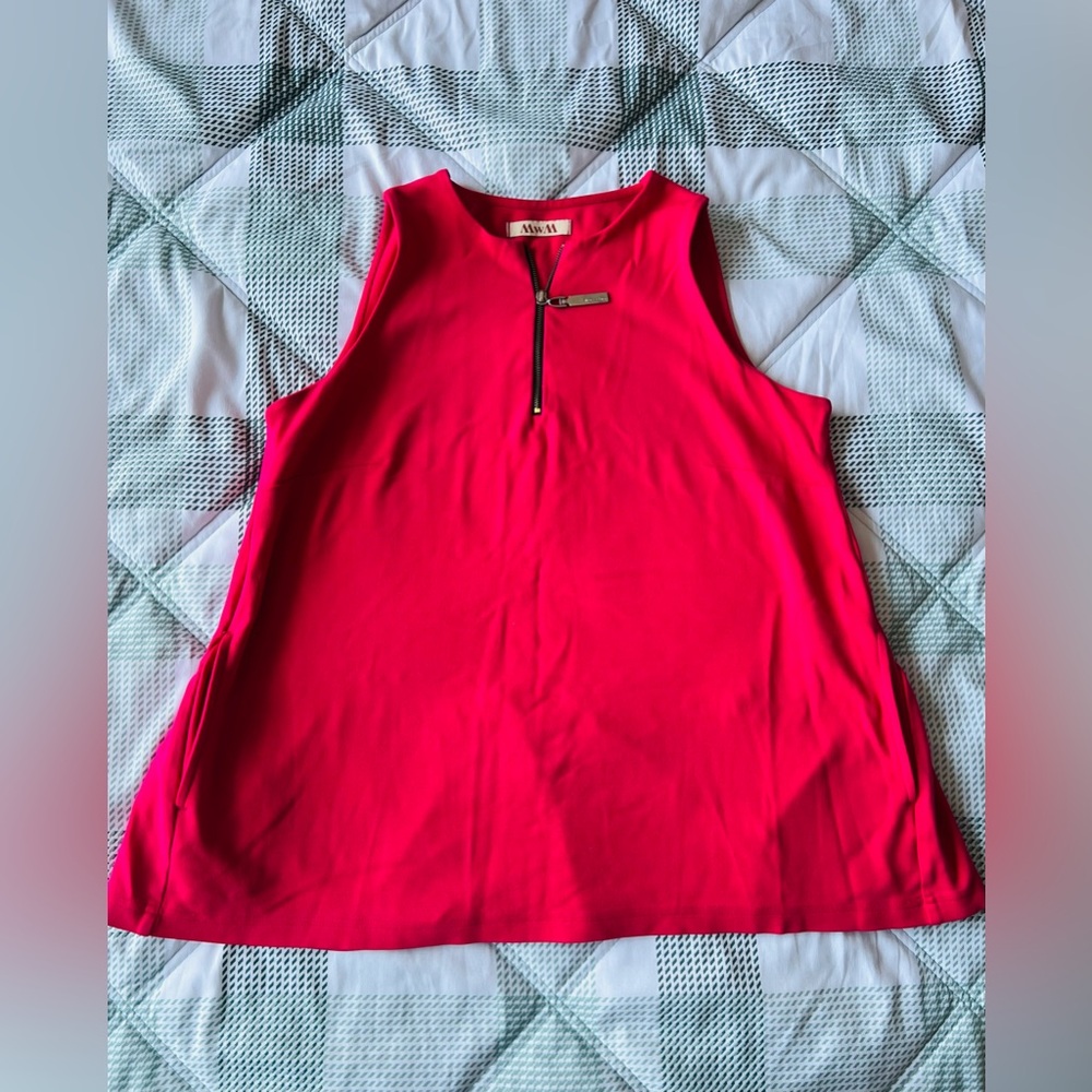 Pink Zip-Up Top